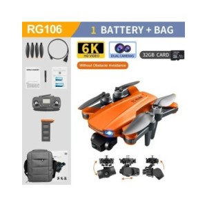 Dron profesional 5G con GPS, cuadricóptero con cámara HD EIS de 3 ejes, cardán antivibración, evitación de obstáculos, 8K, 3Km, 