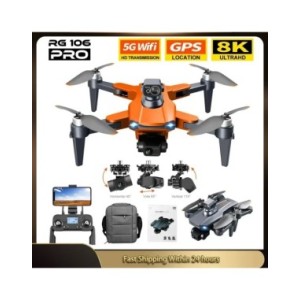 Dron profesional 5G con GPS, cuadricóptero con cámara HD EIS de 3 ejes, cardán antivibración, evitación de obstáculos, 8K, 3Km, 