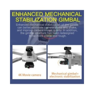 KF102 / KF102MAX Dron 4K Profesional con cámara HD 5G WiFi GPS 2 ejes antivibración cardán Quadcopter Motor sin escobillas Mini 