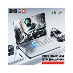 Ordenador portátil de 15,6 pulgadas para oficina, Notebook con pantalla 1080P, DDR4, 2TB, SSD, Windows 11 Pro, Intel N5095, 5G/2