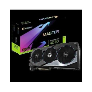 GIGABYTE-tarjeta de vídeo AORUS GeForce RTX4070 MASTER, 12GB, GPU, DDRX6, 21Gbps, 192bit, PCI-E 4,0, 21Gbps, 16 pinx1, 2595MHz, 