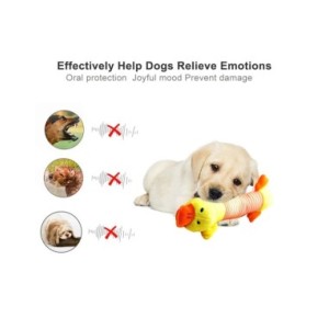 Juguete de peluche chirriante para perro, suministros para mascotas, apto para todos los cachorros, sonido para mascotas, divert