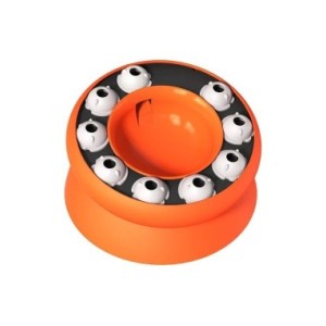 Cuenco de gato multifunción, juguete de rompecabezas con fugas de comida, alimentación lenta, mantiene el estómago del gato, dis