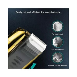 VGR-Afeitadora eléctrica recargable de 3 velocidades para Barba y pelo para hombres, máquina de afeitar de cabeza calva, Afeitad