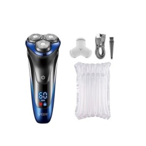 VGR maquina afeitar hombre afeitadora afeitadora Afeitadora eléctrica Profesional Maquina de afeitar Resistente al agua Recortad