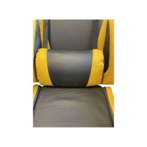 Silla Gaming, Silla de Oficina con Reposacabezas y Respaldo Ajustable, Ergonómica con Soporte Lumbar, Altura Ajustable