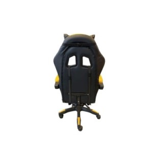 Silla Gaming, Silla de Oficina con Reposacabezas y Respaldo Ajustable, Ergonómica con Soporte Lumbar, Altura Ajustable