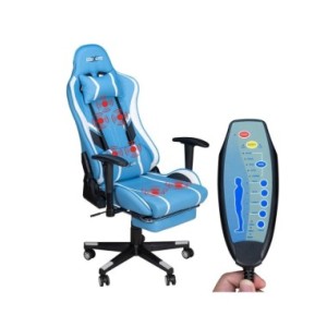 Silla ergonómica para juegos de GC-RC03, Sillón de masaje, diseño de espalda alta, Lumbar, relajante, PU, personalizado, ordenad