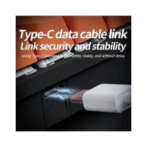 MUCAI-miniteclado mecánico MKA610 para juegos, USB, interruptor rojo, 61 teclas, Cable desmontable, para ordenador, PC y portáti