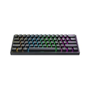 G101 Teclado mecánico con cable, retroiluminación RGB, PBT, inyección de dos colores, interruptor azul, teclado para juegos para