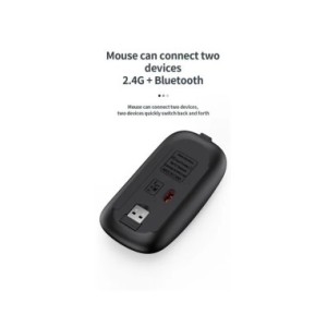 Jomaa-Juego de teclado y ratón Bluetooth para ordenador portátil, Combo de teclado y ratón inalámbrico, recargable, Delgado, USB