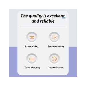 Español Teclado y ratón Bluetooth para iOS, Android, sistema Windows, tableta portátil recargable, iPad MatePad, teléfono celula