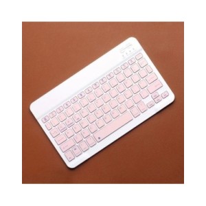 Teclado inalámbrico compatible con Bluetooth para Android, IOS, Windows Mini, 78 teclas para juegos, PC, iPad, tableta