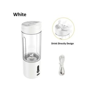 Mini licuadora portátil eléctrica, exprimidor de frutas, batidora de zumo fresco de naranja, multifunción, recargable, mezclador