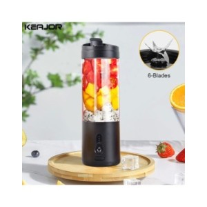 Mini licuadora portátil eléctrica, exprimidor de frutas, batidora de zumo fresco de naranja, multifunción, recargable, mezclador