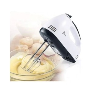 Batidor de huevos eléctrico de 100W y 7 velocidades, batidor de alimentos manual, agitador de huevos, herramientas de cocina par