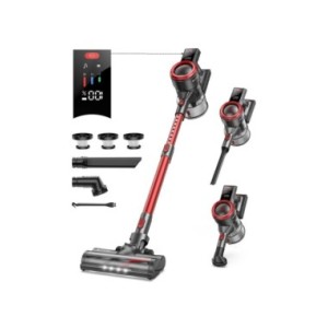 BUTURE-aspiradora inalámbrica de mano para el hogar, dispositivo potente de 450W, 33000Pa, con pantalla táctil, 55 Min de tiempo