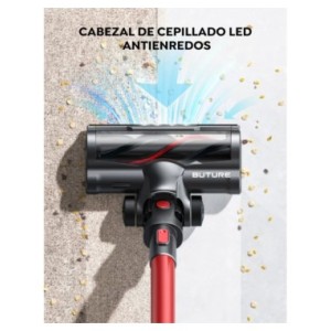 BUTURE-aspiradora inalámbrica de mano para el hogar, dispositivo potente de 450W, 33000Pa, con pantalla táctil, 55 Min de tiempo
