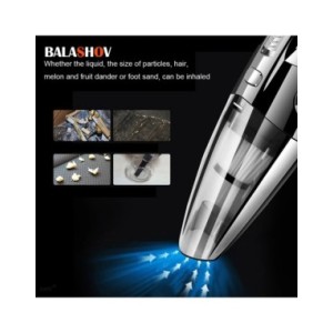 Aspiradora inalámbrica de mano recargable, potente succión ciclónica, carga rápida para coche, hogar, pelo de mascotas