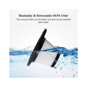 Aspiradora inalámbrica de mano recargable, potente succión ciclónica, carga rápida para coche, hogar, pelo de mascotas