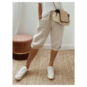 Pantalones cortos elásticos con bolsillo para mujer, Shorts deportivos de algodón, Color sólido, moda informal, para playa, vera