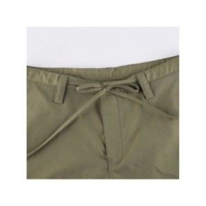 Pantalones Cargo de tiro bajo para mujer, ropa de calle holgada de pierna ancha, color verde militar, Estilo Vintage, Harajuku, 