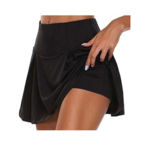 Faldas deportivas para mujer, pantalones cortos transpirables, informales, de secado rápido, para correr, Yoga y Fitness, 2024