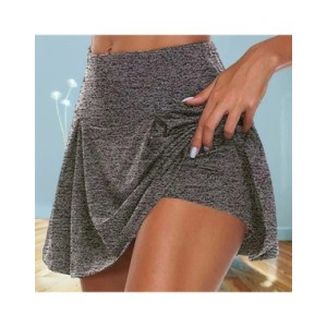 Faldas deportivas para mujer, pantalones cortos transpirables, informales, de secado rápido, para correr, Yoga y Fitness, 2024