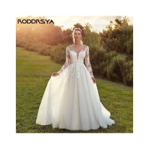 Vestido de novia femenino roddrsya pastor vestido de novia dRODDRSYA-vestidos de novia de Pastrol para mujer, vestidos de novia 